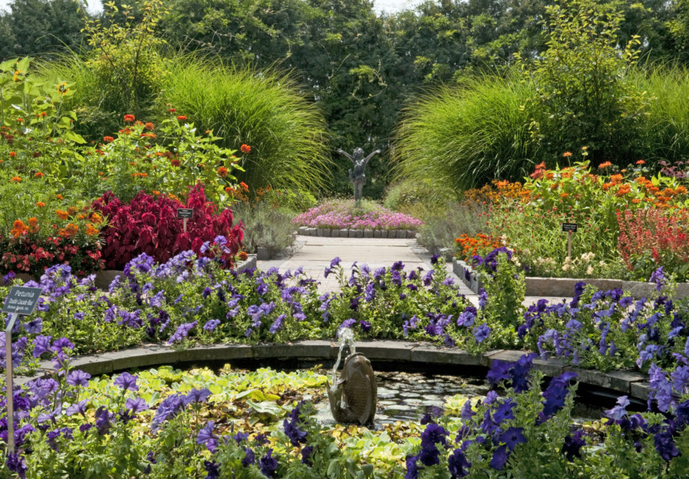 Demonstration garden at Applewood