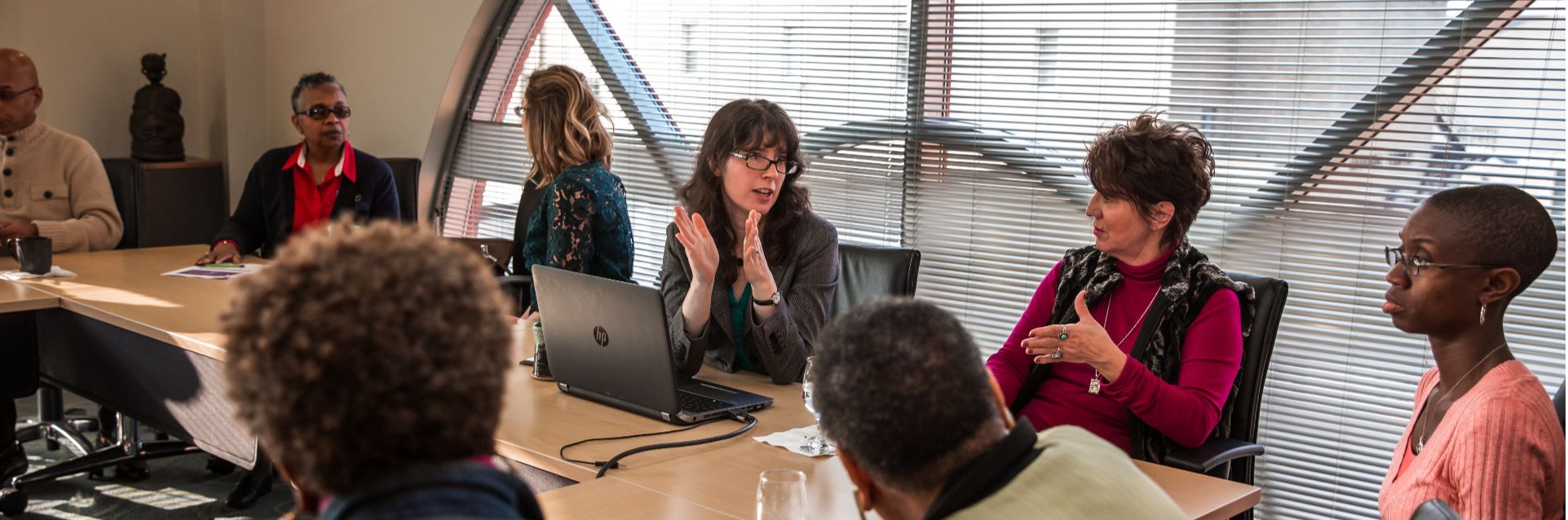 Participants engage during a Ruth Mott Foundation Information Session