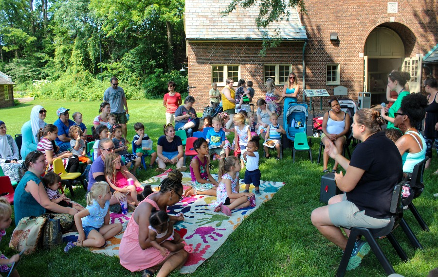 Children attend Storytime at Applewood