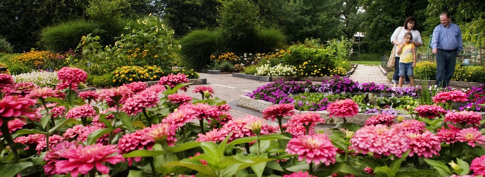 Demonstration garden at Applewood