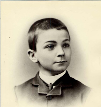 C.S. Mott, 8 years old, 1883.